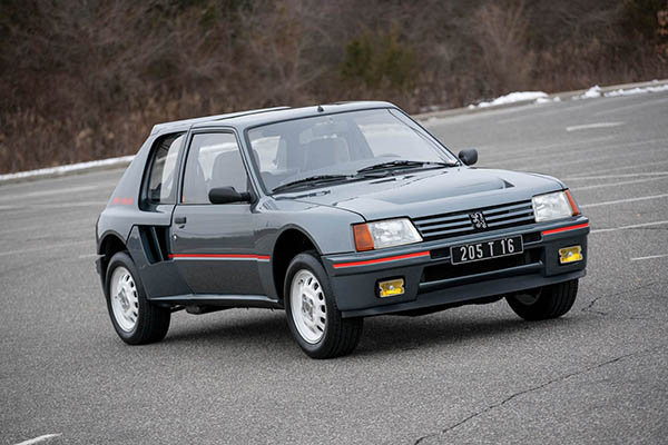 Gray 1984 Peugeot 205 T16