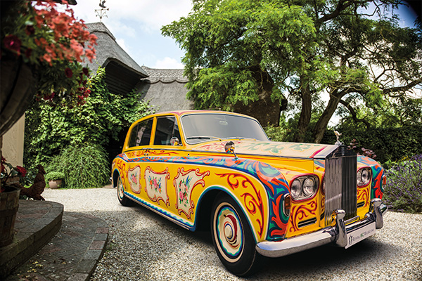 1965 Rolls Phantom V John Lennon Romany Swirls Floral Motifs