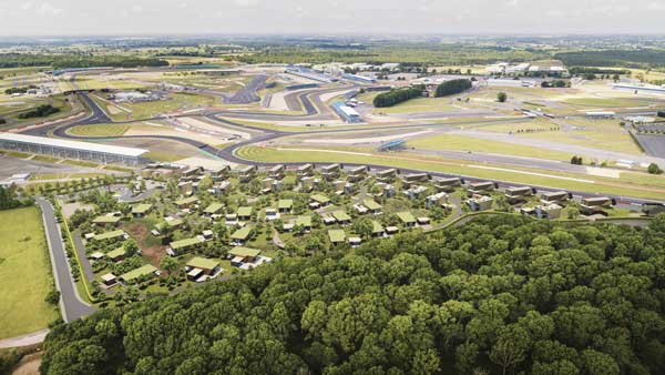 The site of the homes at Silverstone