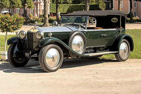 Green 1928 Rolls Royce Phantom Tourer Coachwork By Hooper