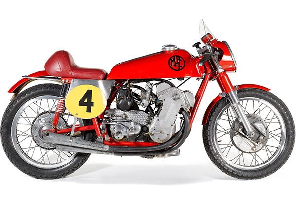 Red 1962 Marsh 495Cc Mr4 Racing Motorcycle Courtesy Bonhams Cars