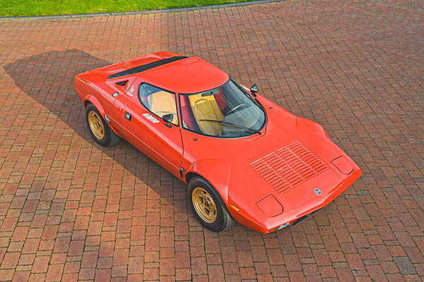 Primary Red 1974 Lancia Stratos Hf1