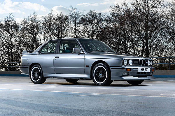 Metallic Silver 1980S Bmw M3 E30