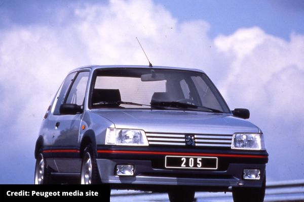 Peugeot 205. Credit Peugeot media site