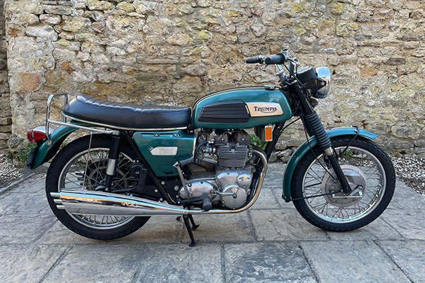 Dark Green 1970 Triumph T150 Trident Photo Courtesy Charterhouse Auctioneers And Valuers