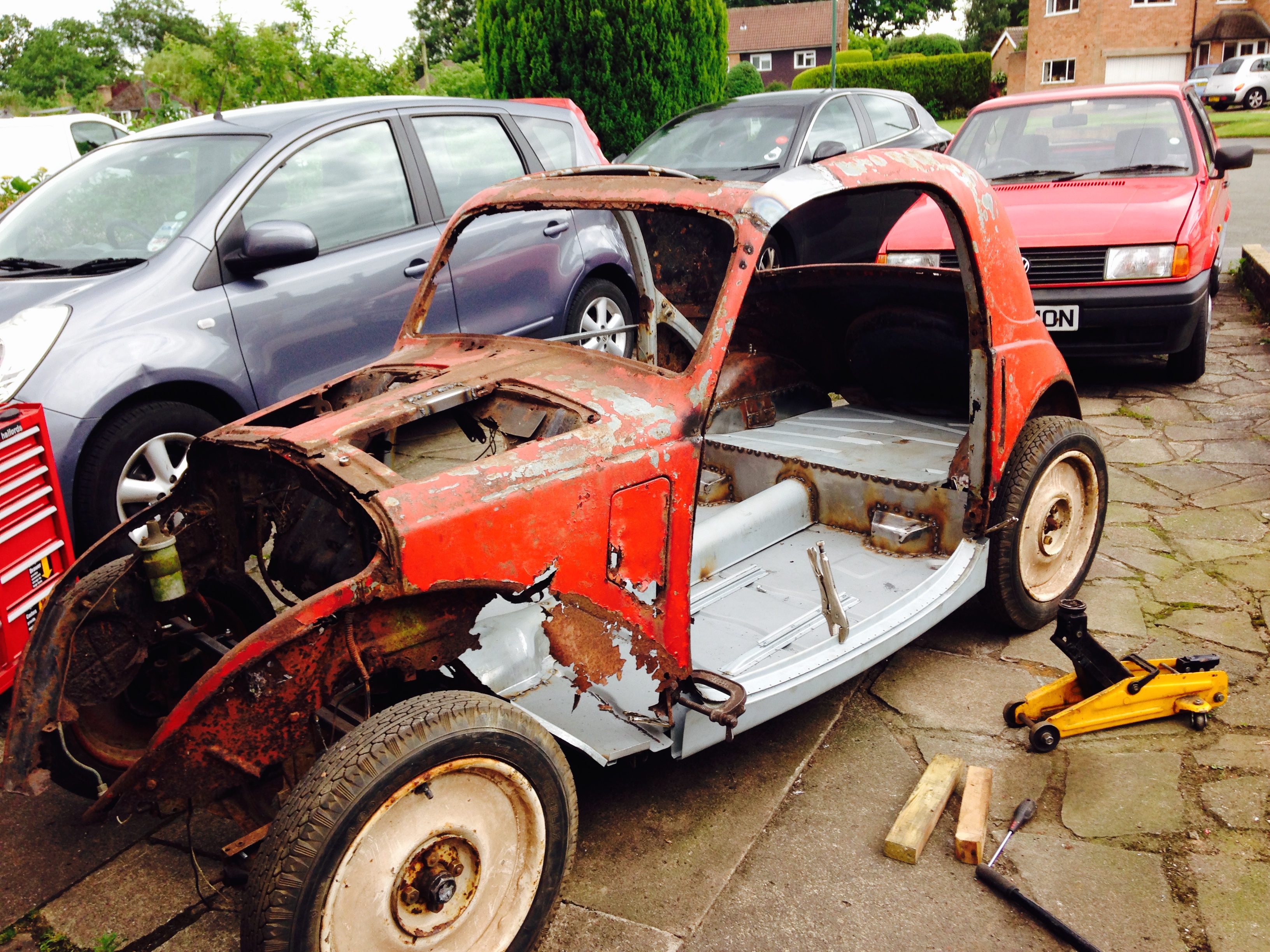 Fiat 500A Topolino - Before