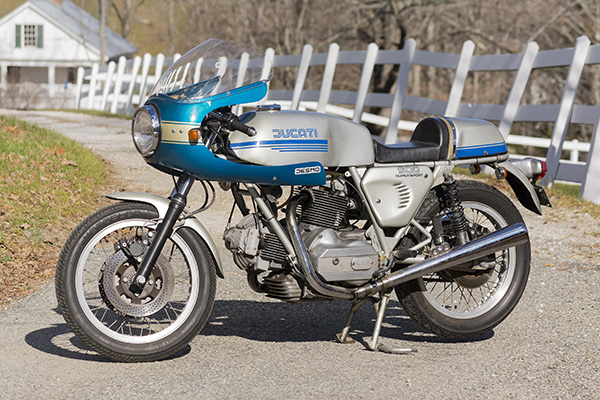 Light Blue And Silver 1977 Ducati 900Ss Photo Courtesy Bonhams Cars