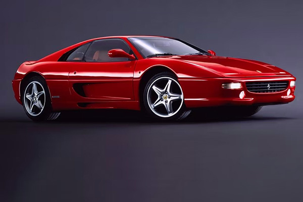 Red Ferrari F355 Berlinetta